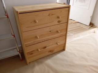 Cajonera de madera Ikea