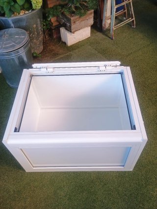 Armario Baúl Cofre de Aluminio Blanco