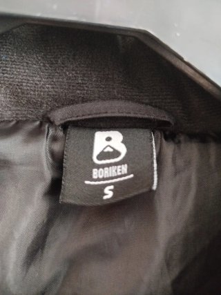 Anorak chico negro y gris