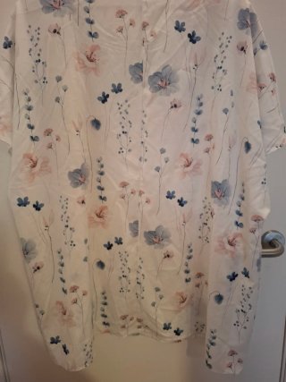Blusa floral fresca talla única