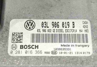Seat 2043484 03l906019b centralita motor uce exeo