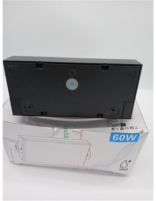 ledmo 60W LED Apliques Pared Exterior Interior 360° Rotación Negra Lámpara de Pared para Entrada Terraza Pasillo Focos LED Exter