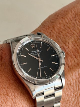 Rolex Air-King Precision 14010 Acero Negro
