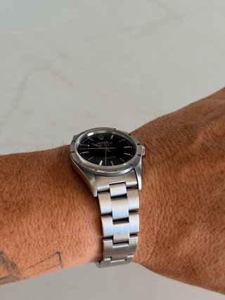 Rolex Air-King Precision 14010 Acero Negro