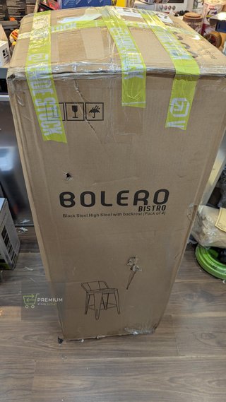 Bolero dl882 Bistro de Acero de Alta Taburete