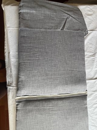 Funda para tumbona gris