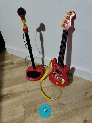 Conjunto guitarra y micrófono - Minnie and You