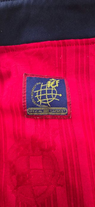 Camiseta selección Española año 1996