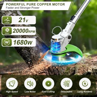 SIN ABRIR Cortacésped Eléctrica 20.000RPM 1680W