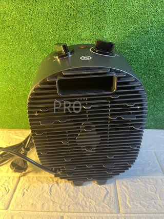 Calefactor Eléctrico Negro Midea