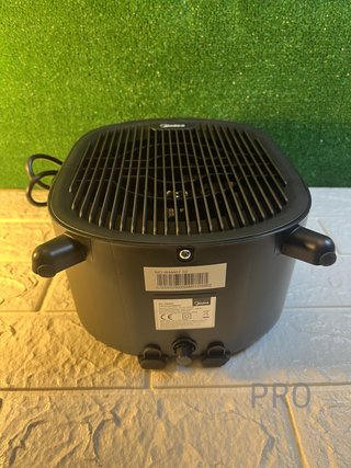 Calefactor Eléctrico Negro Midea
