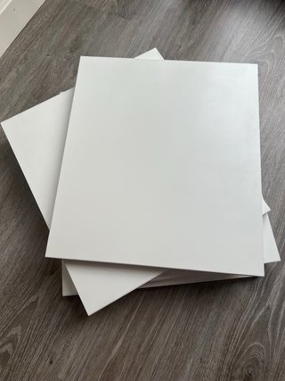 4 Baldas IKEA Blancas