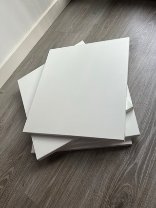 4 Baldas IKEA Blancas