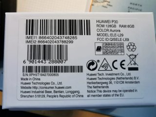 Huawei P30 Azul Metalizado