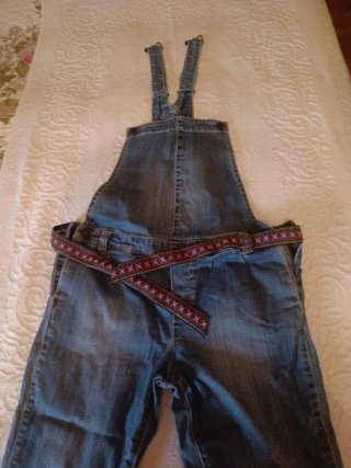 Peto Vaquero niña Benetton. T 2XL(11-12años, 160cm