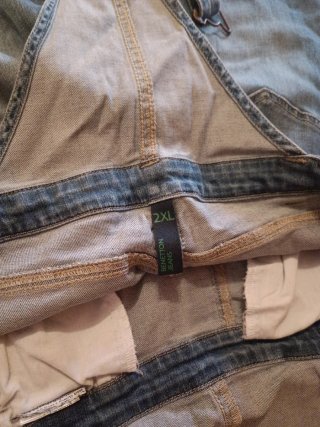 Peto Vaquero niña Benetton. T 2XL(11-12años, 160cm