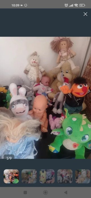 Rabbids y Epi Muñecos