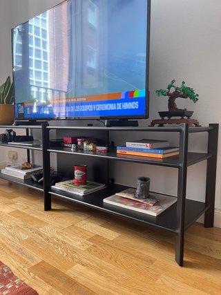 Mueble Rack TV Negro