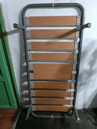 Somier láminas madera 80x180