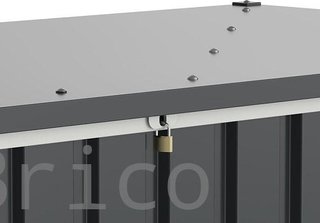 Baúl Arcón Metálico 585 L - 71x133x72 cm - Duramax