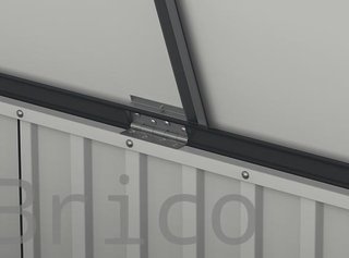 Baúl Arcón Metálico 585 L - 71x133x72 cm - Duramax