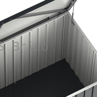 Baúl Arcón Metálico 585 L - 71x133x72 cm - Duramax