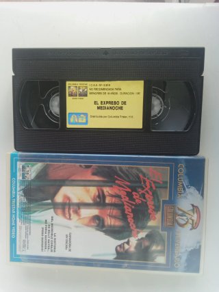 El Expreso de Medianoche VHS Película