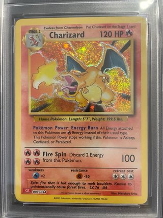 Charizard Holo Pokemon Classic Box 10 Gem Mint