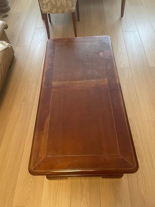 Mesa de centro de madera