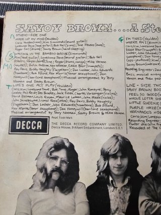 Savoy Brown - A Step Further LP