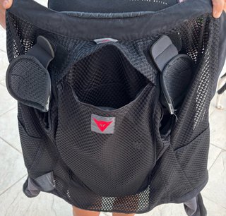 Chaqueta Verano Dainese Moto Mujer Negra