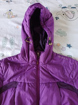 Chaqueta Quechua Mujer Talla S Morado
