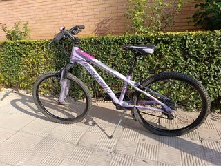 Bicicleta Montaña Megamo 24 Morada