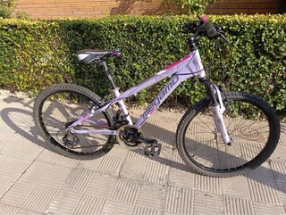 Bicicleta Montaña Megamo 24 Morada