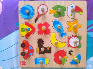 5 Puzzles de madera