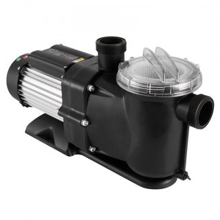 Pompa per piscina fuori terra, 1118W (1.5HP), 378 L/min (100 GPM) Pompa per piscina monovelocità, 220V 2850RPM 15M Elevazione massima con cestello filtro