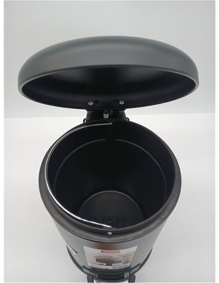 TATAY Papelera Baño Pedal 3L | Apertura Higiénica y Sin Contacto | Cierre Amortiguado y Silencioso | Interior Extraíble para Fác
