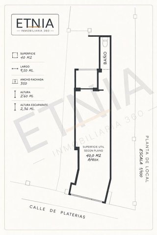 Local comercial en alquiler en Centro en Valladolid