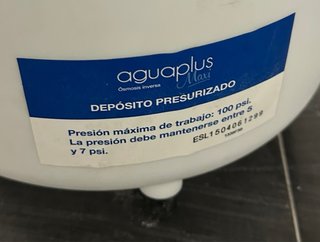 Ósmosis Inversa 5 Etapas Aquaplus