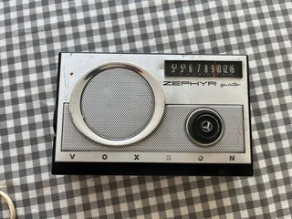 Radio Voxson Zephyr Quinto anni '60