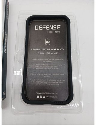 COQUE DEFENSE SHIELD NOIR: APPLE IPHONE XR