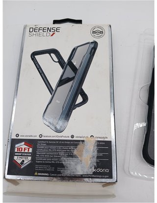 COQUE DEFENSE SHIELD NOIR: APPLE IPHONE XR
