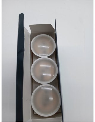V-TAC 3x Bombillas LED GU10 - Alta Luminosidad 10W (Equivalente a 70W) - 1000 Lumen - Cubierta Satinada - Bombilla Máxima Eficie