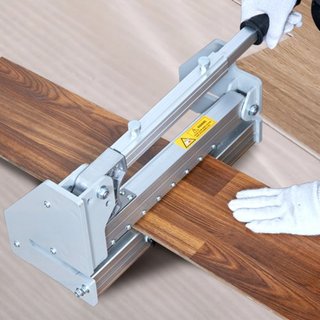Cortadora de Suelo 330mm, Corta Lamas de Vinilo, Laminado, Madera Ingenierizada, Revestimiento, Profundidad de Corte de 12mm Corte Sin Esfuerzo y Fácil, Cortadora de Lamas de Vinilo para LVP, WPC,...