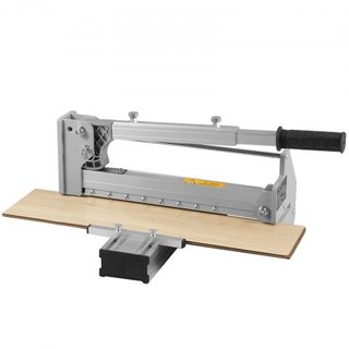 Cortadora de Suelo 330mm, Corta Lamas de Vinilo, Laminado, Madera Ingenierizada, Revestimiento, Profundidad de Corte de 12mm Corte Sin Esfuerzo y Fácil, Cortadora de Lamas de Vinilo para LVP, WPC,...