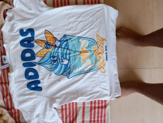 Camiseta Adidas Hombre Blanca Original