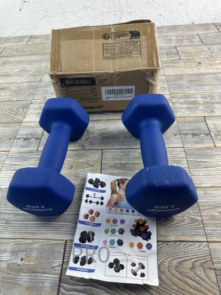 Juego de 2 mancuernas