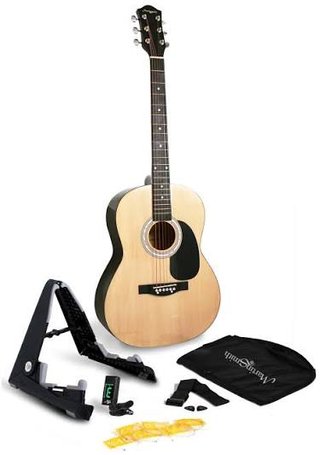 Guitarra Acústica Martin Smith con Soporte