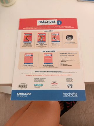 Libro de francés 1eso  A1 Parcours por le college