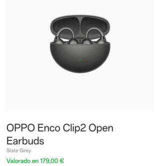 OPPO Enco Clip2 Auriculares Slate Grey